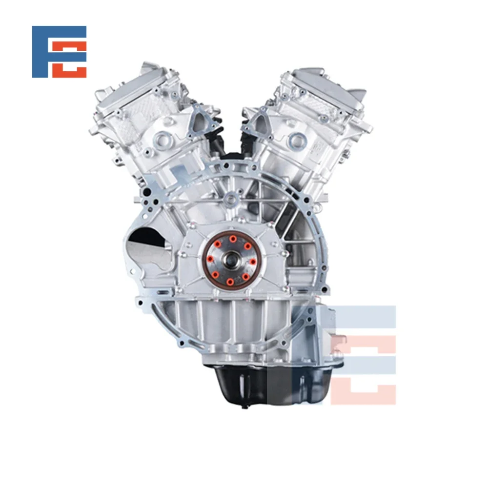 HOT-100% Tested 1GR 1GR-FE Long Block 3955cc Gas Petrol 6 Cylinder Bare Engine For Toyota 4Runner Land Cruiser view 3