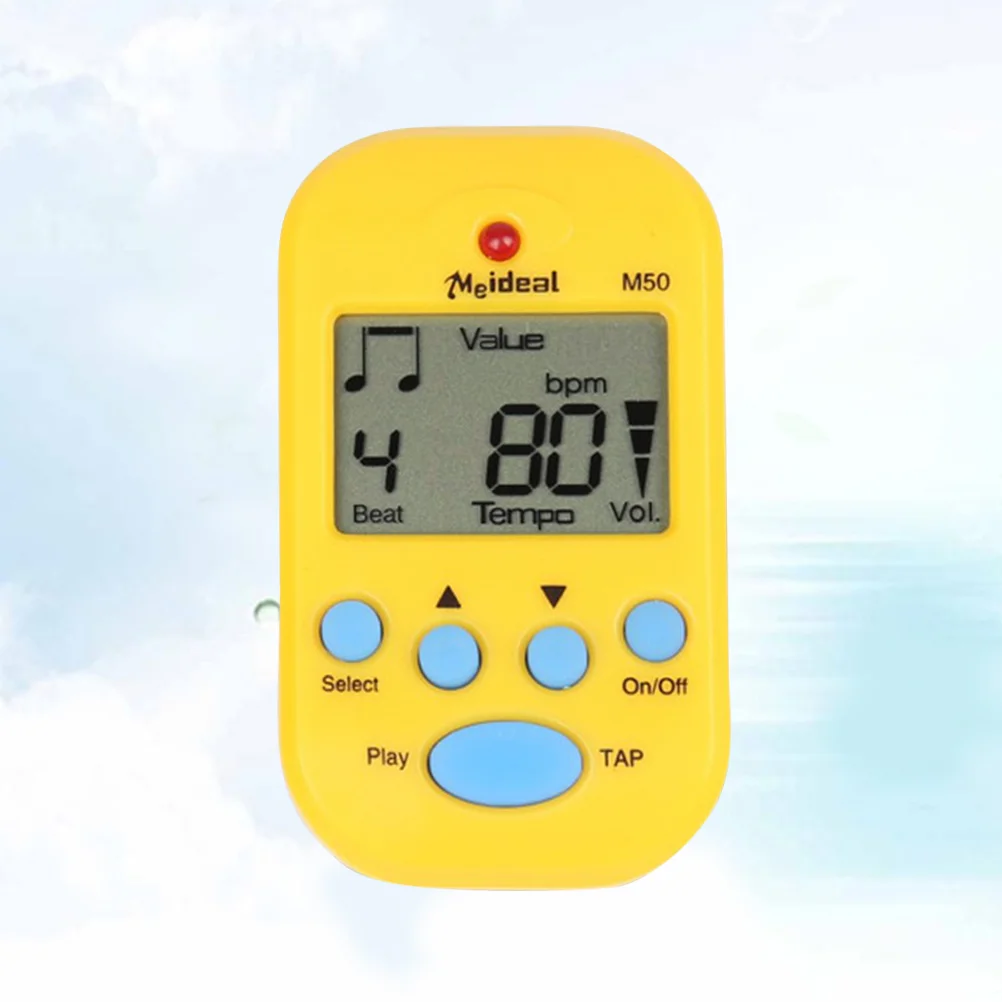 Music Metronome Mechanical Digital Beat Tempo Electronic Guitar with Click Piano Mini Rhythm