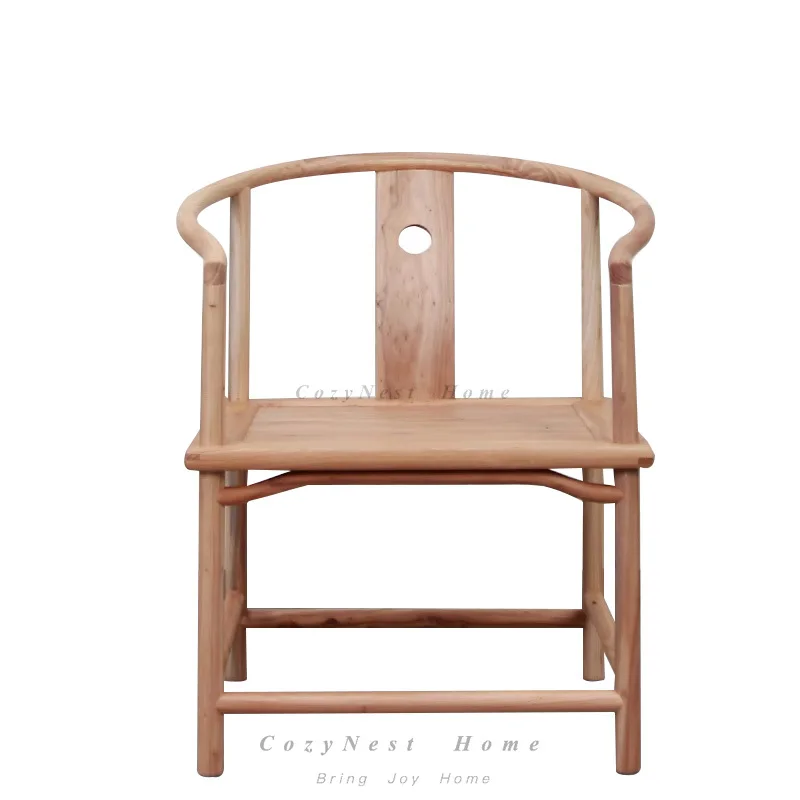 For the old elm armchair, tea chair, solid wood coffee table, paint-free hot wax official hat, peach heart begonia meditation