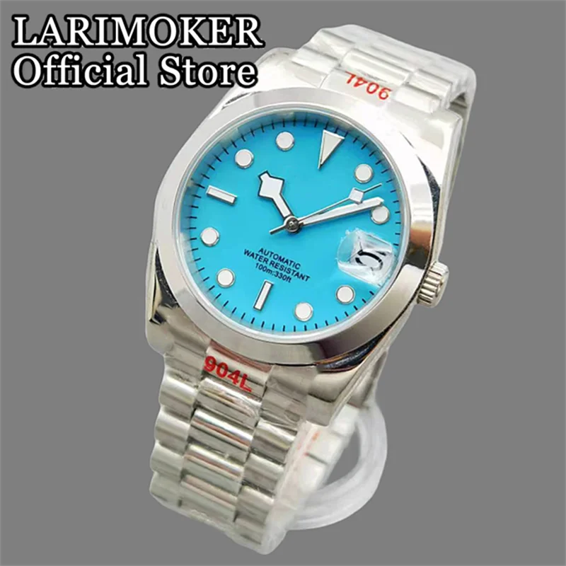 LARIMOKER 36mm/39mm Mens Automatic Mechanical Watch NH35 MIYOTA 8215 PT5000 Movement Sapphire Glass