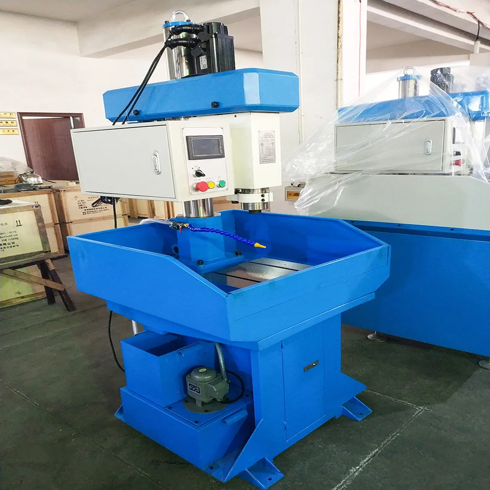 Bench Drilling Machine 30mm Vertical Automatic Drill Press Servo Motor Blind Holes Precision CNC Drilling Machine