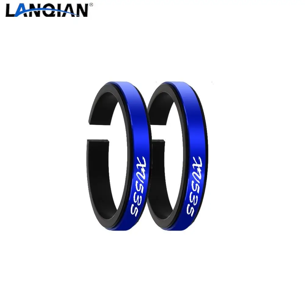Motorcycle Front Shock Absorber Auxiliary Adjustment Rings CNC Aluminum Accessory For YAMAHA XV535 XV 535 VIRAGO 1987-2000 1999