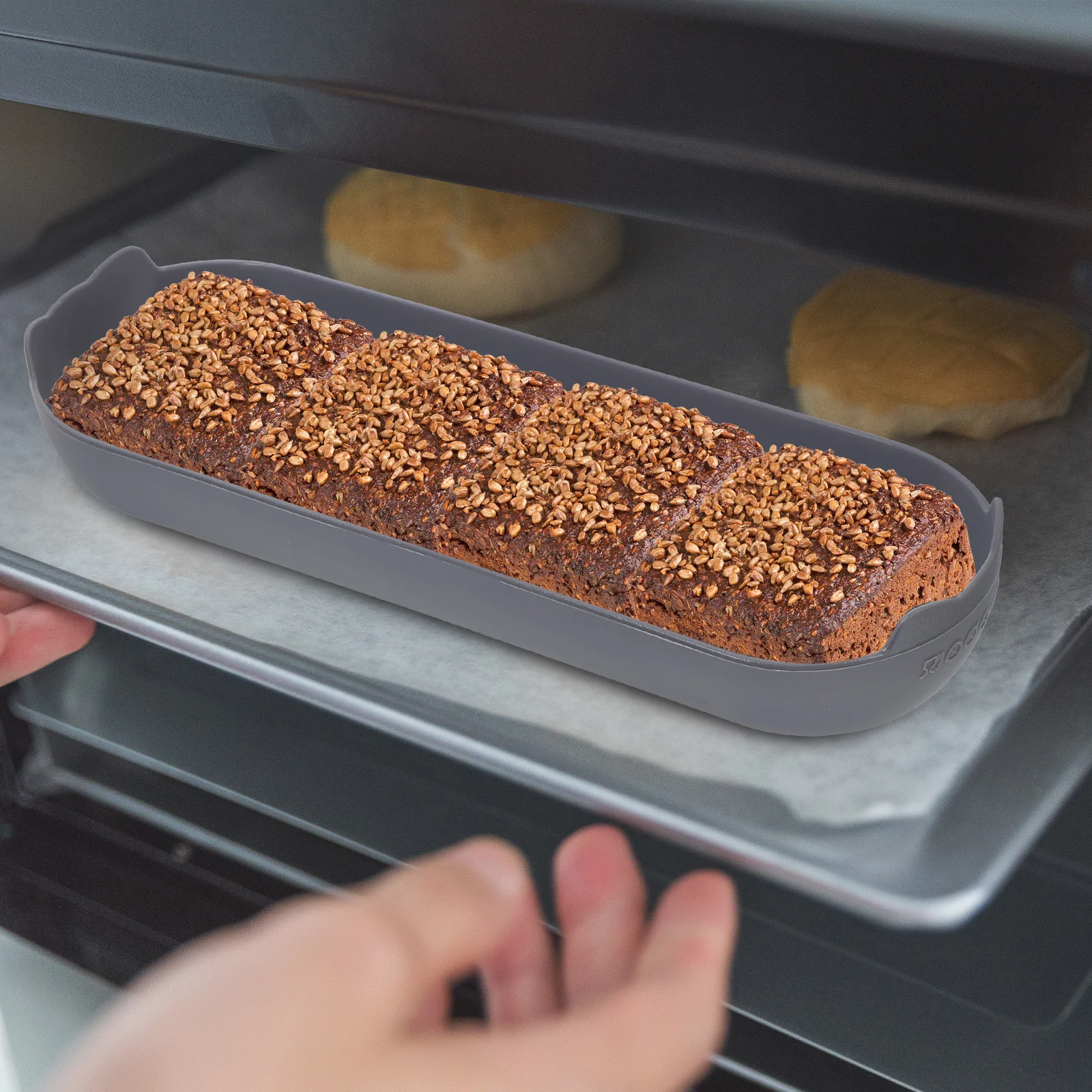 

Silicone Cake Mold Baking Dish Heat Resistant Pan Professional Bread Maker Nonstick Oven Kitchen Tool Washable