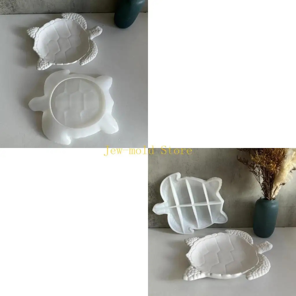 

C71B Silicone Storage Container Creating Mold for Making Turtles Pattern Tray