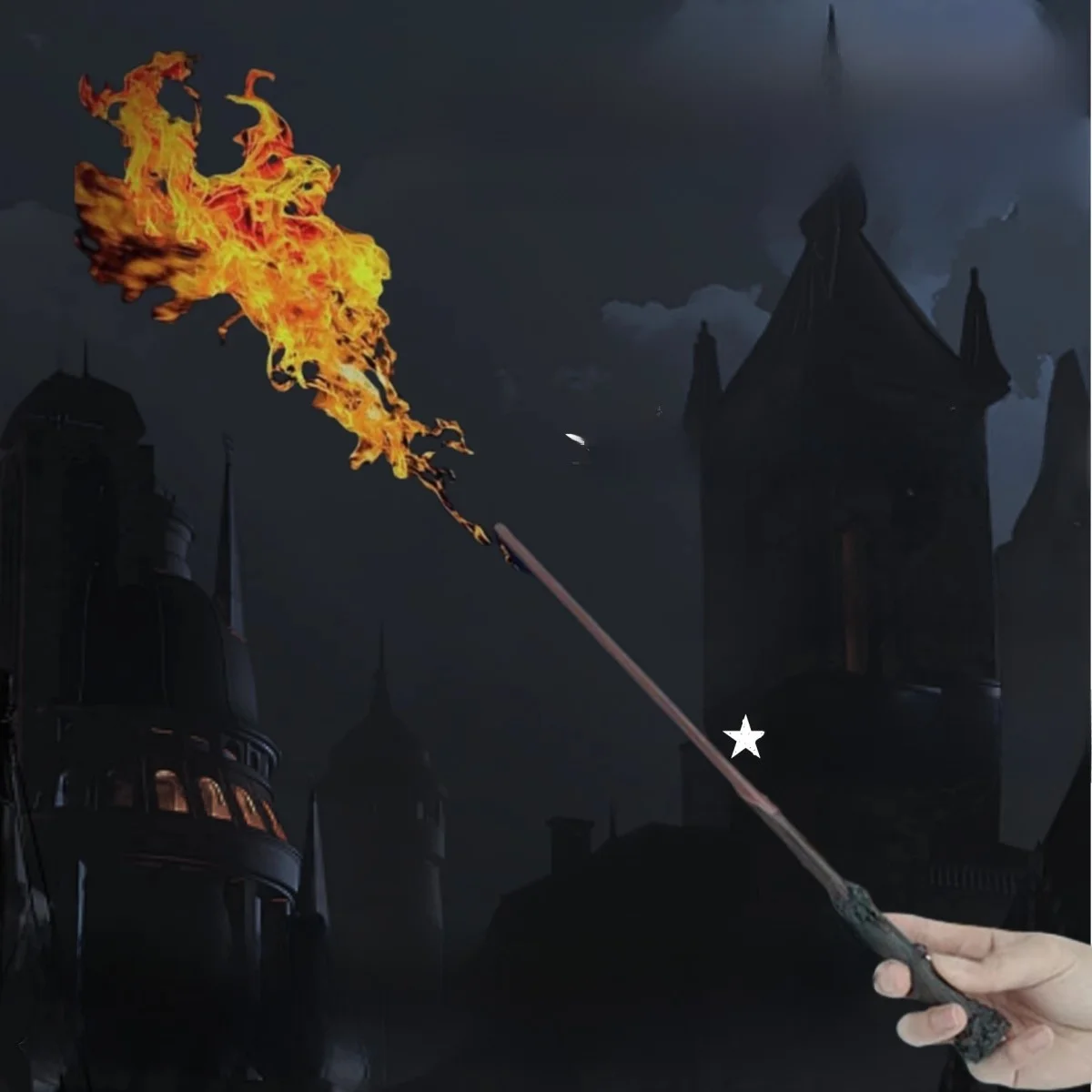 

Огненная палочка Magic Sti Косплей Волшебник Игрушка День рождения Пламенная палочка Небрендовые аксессуары для косплея Другие