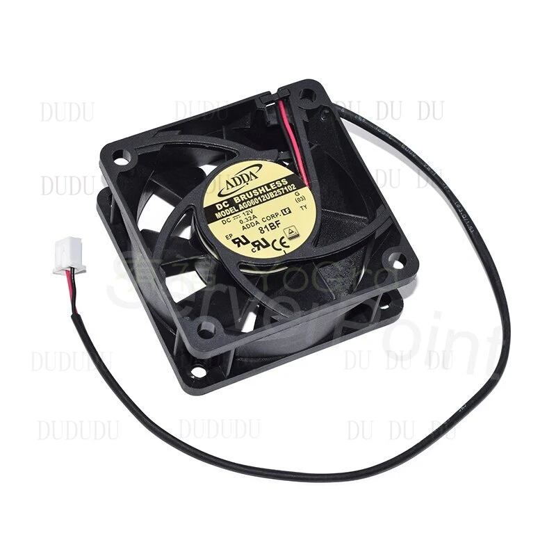 Z For ADDA BALL Cooling Fan AG06012UB257102  6CM 6025 DC12V 0.32A 2-Line