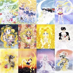 2024 New 5D DIY Sailor Moon Diamond Painting Kit Anime & Manga Diamond Embroidery Color Oil painting Hand Mosaic art home decor