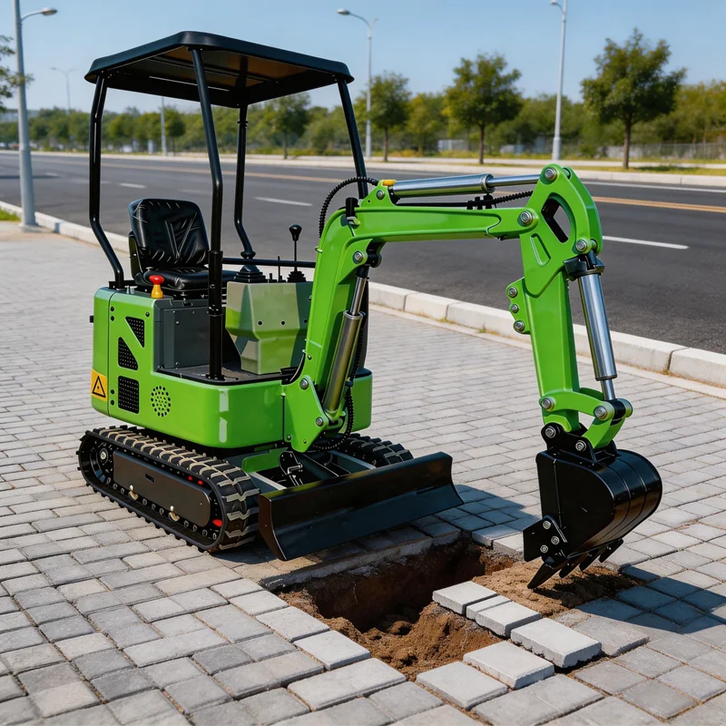 

1.0Ton Mini Excavator Excavadora Diesel Construction Equipment For Jardin Koparka EPA/Euro 5