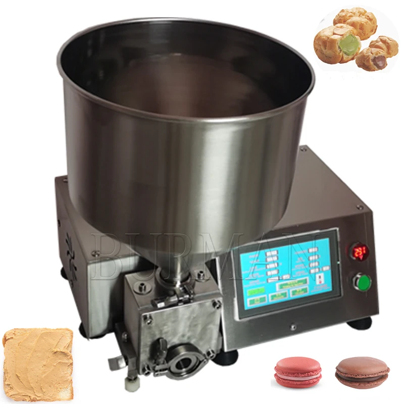 110V 220V Automatic Cream Quantitative Injection Machine Chocolate Cream Puff Filling Machine Cake Cream Bread