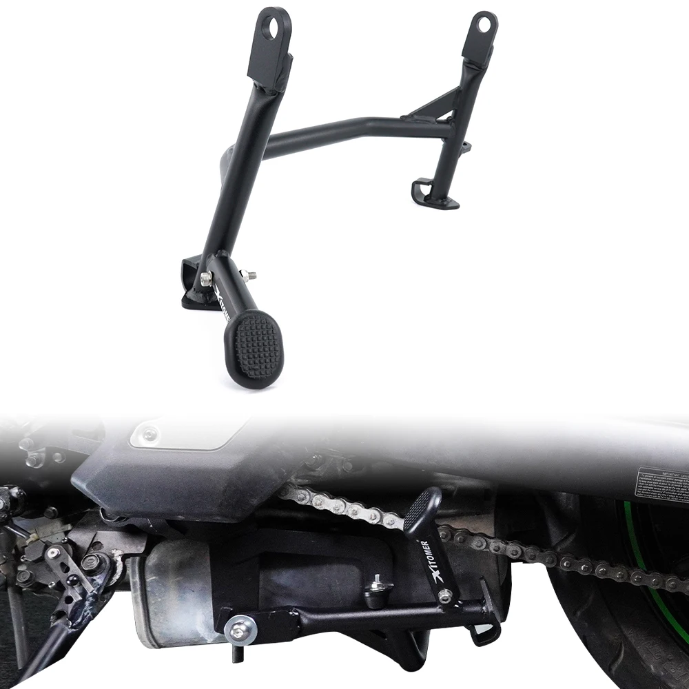 Cavalletto centrale per moto per Kawasaki Vulcan S 650 2015-2024 Cavalletto da parcheggio in acciaio Supporto per cavalletto centrale Supporto per cavalletto principale