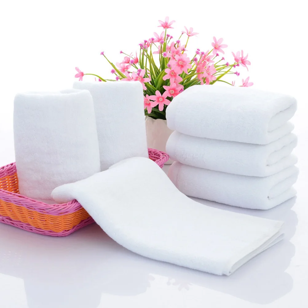 

Thick Cotton Towels Bath Hand Washcloths Super Absorbent for Home Hotels Barber Shops Beauty Comfortable