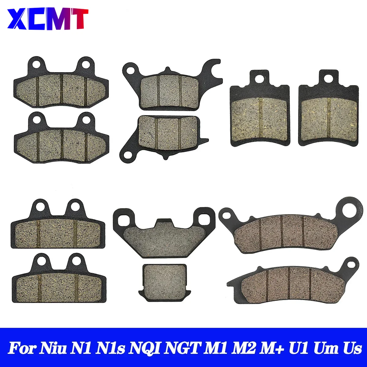 Electric Scooter Original Front and Rear Brake Pad Shoe For Niu NGT NQiGT N1 N1s NQI M1 M2 M+ U1 Um Us G1 GO Disc Brake Pads