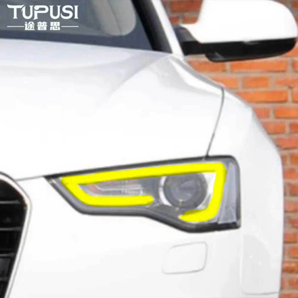 

Супер белый желтый источник света, оригинальный модуль DRL для Audi 2012-2016 A5 B8, светодиодные светодиодные панели, замена света, автомобильный аксессуар