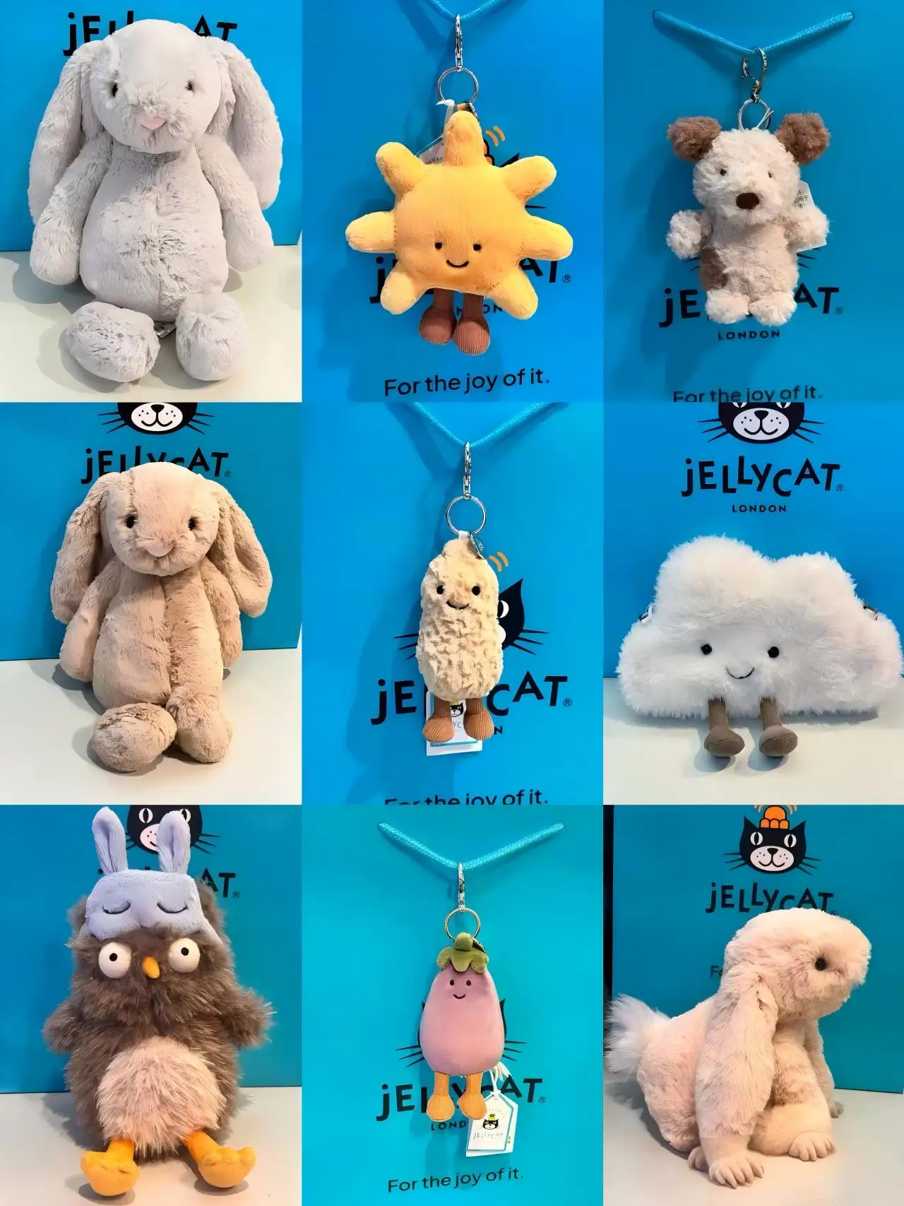 LLavero de juguete de peluche de dibujos animados de la serie de paja, oso de Barcelona, bonito bolso de peluche, colgante, pasatiempos, juguetes de peluche, regalo, llaveros de muñecos de peluche divertidos