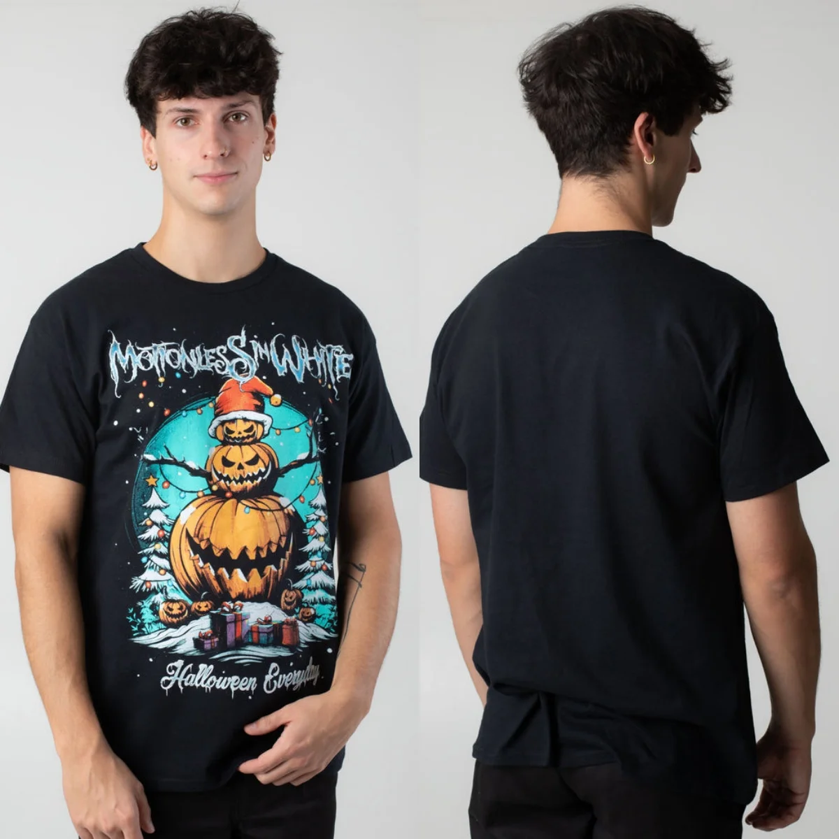 Pop Motionless in White Graphic Cotton T-shirt Unisex Summer Short Sleeve Fashion Brand Tee Luxury Casual Vintage Tees