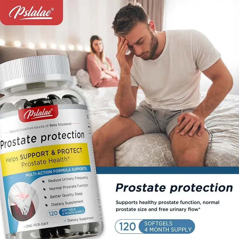 Prostate Complete - Reduces Prostate Inflammation DHT Blockers Promote Hair Growth, Hair Loss, Thinning HairSupplements