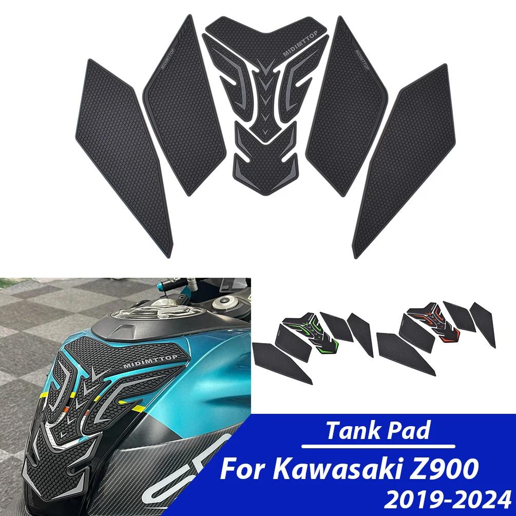 

For Z900 Tank Pad Stickers Gas Protector For Kawasaki Z 900 2019-2024 Motorcycle scratch-Resistant Protection Sticker Accessory