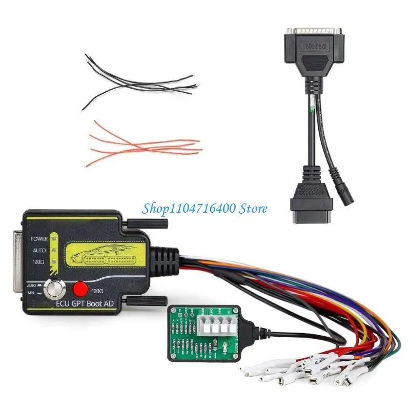 y1gd GPT Boot OBDII Diagnose Read & Write Adapters for J2534 GT100Pro