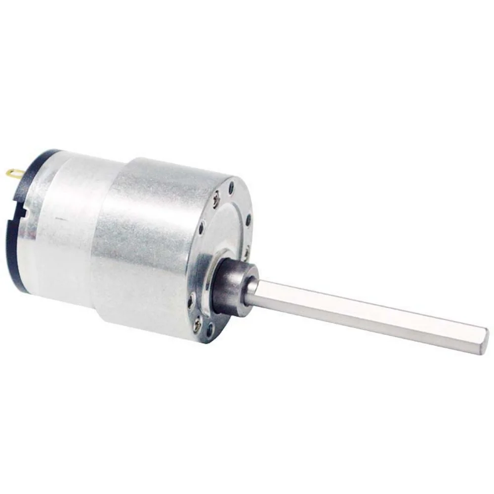 JGB37-520 Miniature High Torque Metal Gear Reducer Motor DC 12V 24V 7RPM-960RPM Micro Speed Adjustable Forward And Reverse Motor