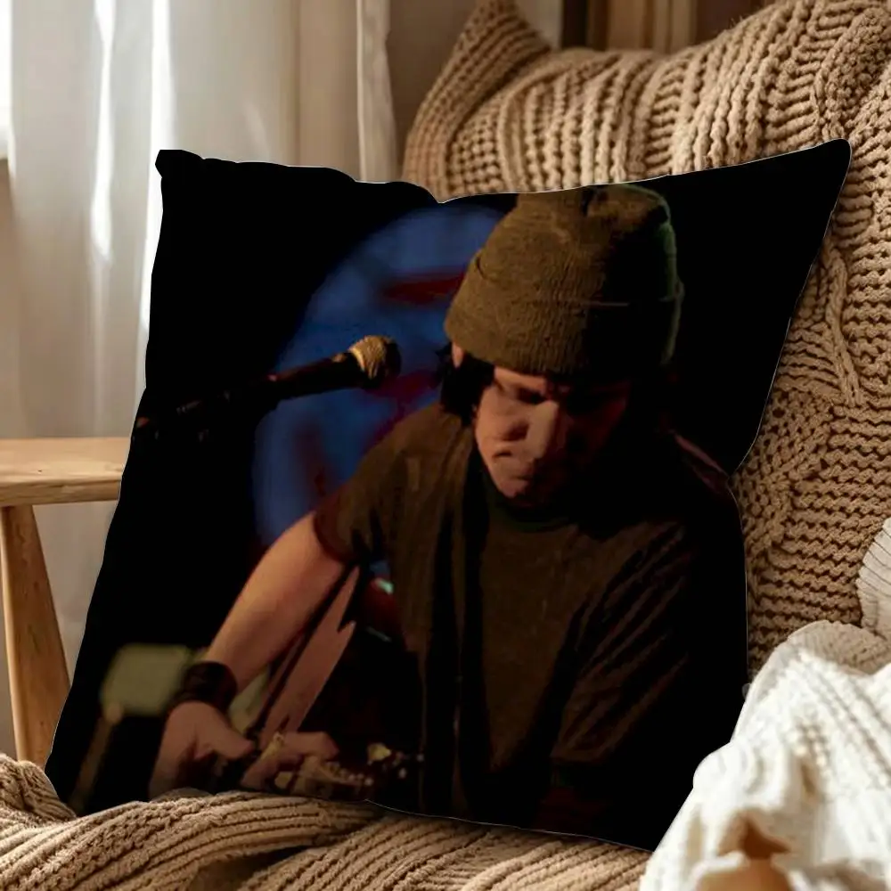 E-Elliott S_Smith Figure 8 Square Double-Sided Printed Pillow Case Sofa Cushion Cover Bedroom Bedside Decor
