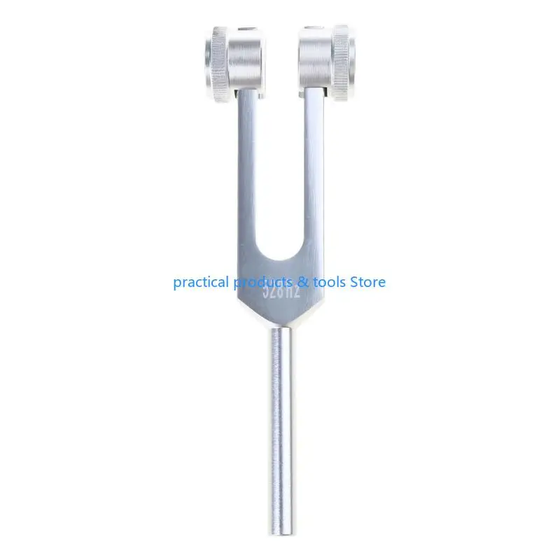 

77JB 1 Set Hz Tuning Fork with Silicone Hammer Aluminum Alloy for DNA Healing Keep Body Mind & Spirit Musical Instrument