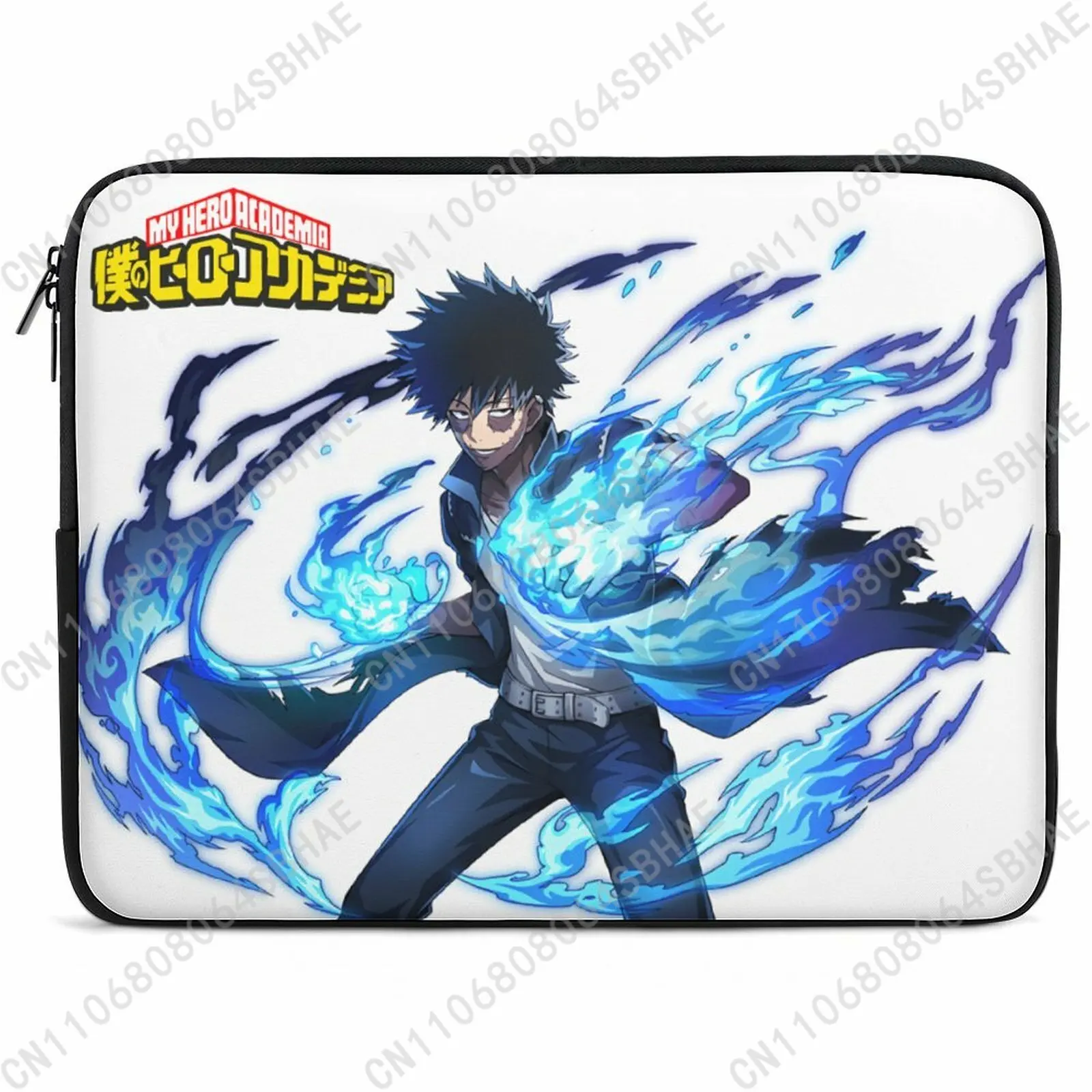 

My Hero Academia Dabi No Handle Laptop Case Suitable Multiinch Inch Slim Personalized Pattern Neoprene Bag School Students
