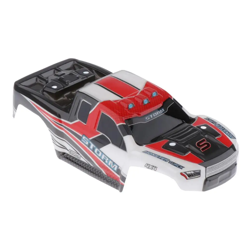 Carrozzeria RC Scala 1/18 4WD Parti pratiche e durevoli 18301 Rosso