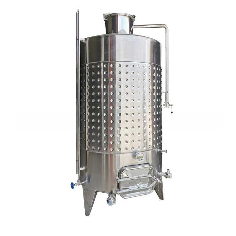 Fruit wine fermentation equipment: 304 stainless steel temperature-controlled storage freezer tank, blueberry red wine
