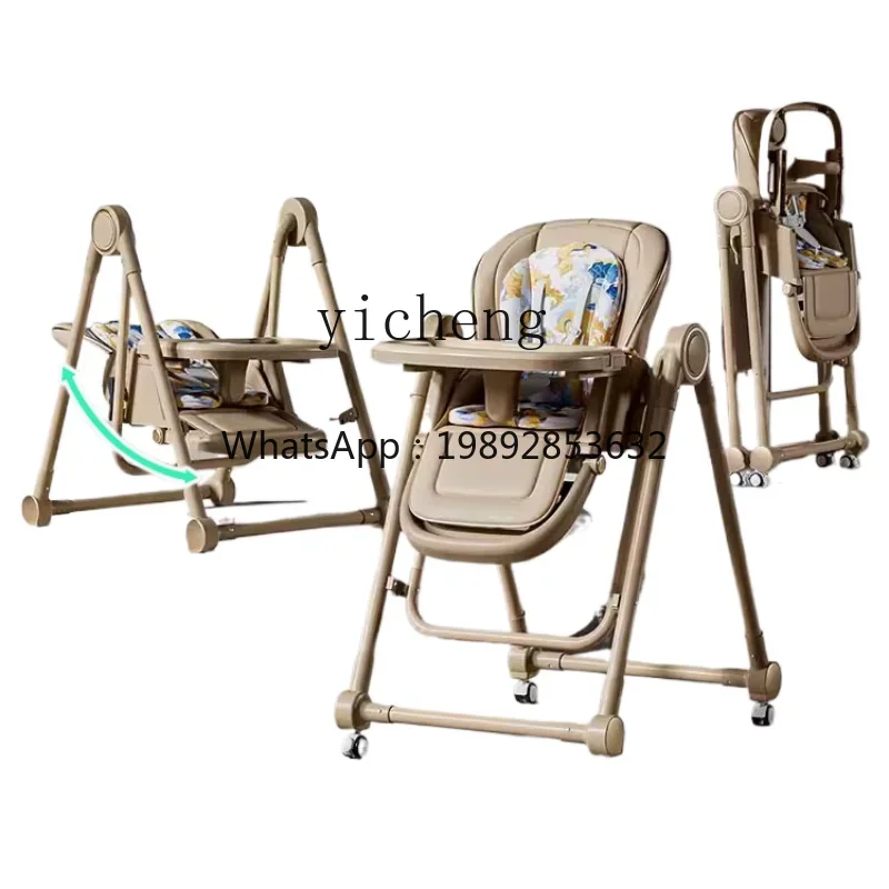 Baby Dining Chair Can Sit And Lie Foldable Portable Home Children Dining Table And ChairR15
