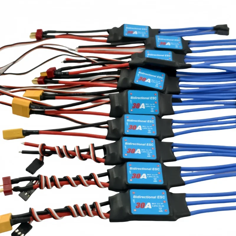 Bidirektionaler 30A/40A/50A bidirektionaler bürstenloser Regler für ferngesteuerten pneumatischen Unterwasserpropeller für Autos – Detail 9