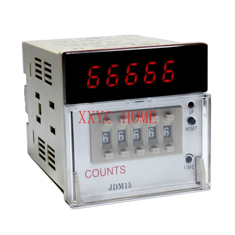 

Digital Display Counter COUNTS DHC JDM15 Five Digit Addition and Subtraction Counter Reversible