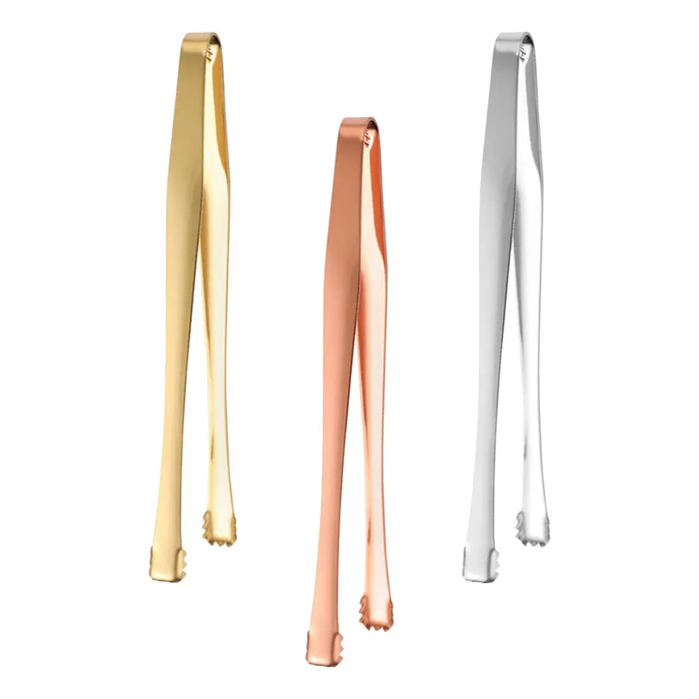 

Stainless Steel Ice Tongs Corrosion Resistant Kitchen Tool Food Serving Clip Heat Resistant Practical Stainless Steel