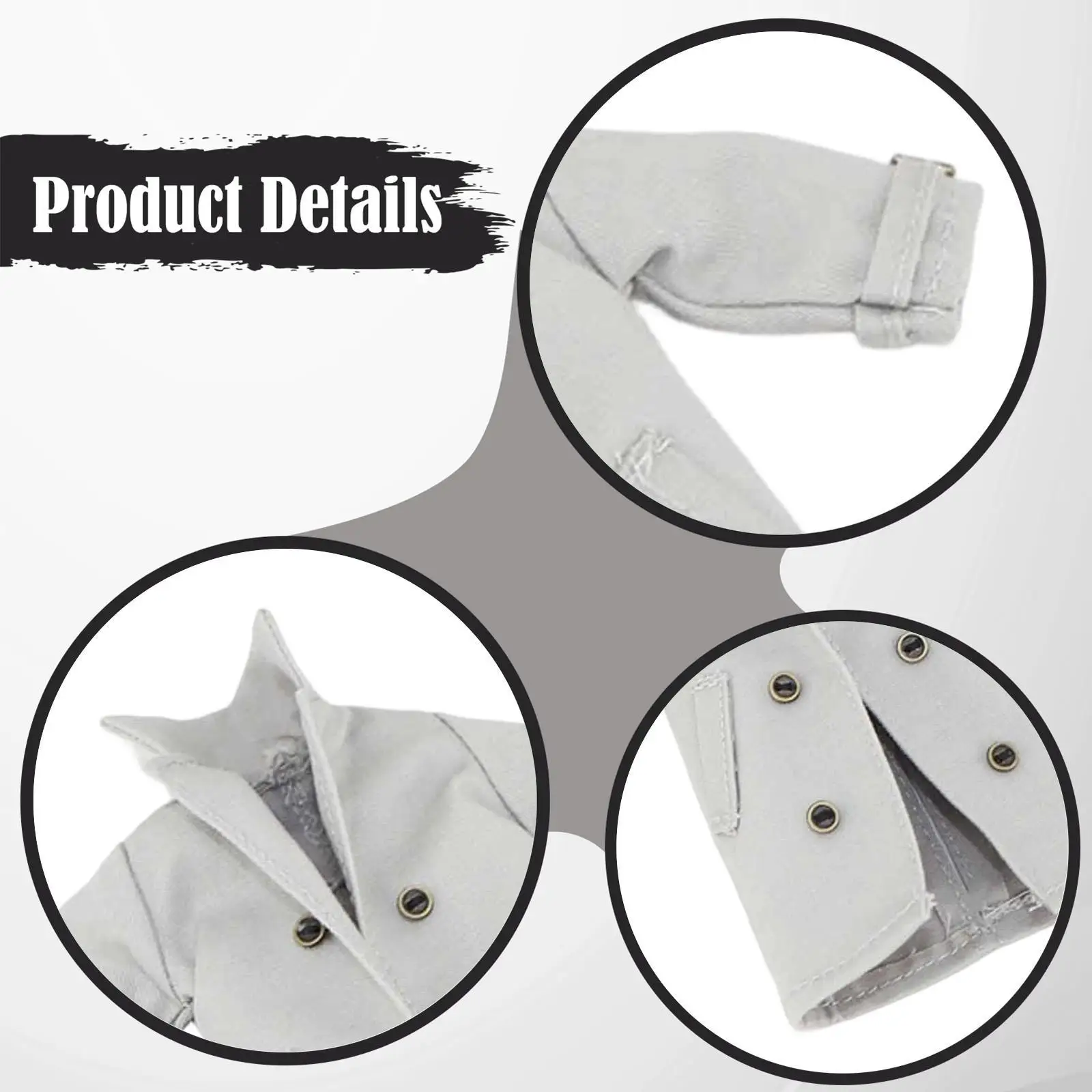 

Trendy Miniature Windbreaker Coat 1 12 Cloth Fashion Outfit for 6 Inch Male Action Figure Collectibles