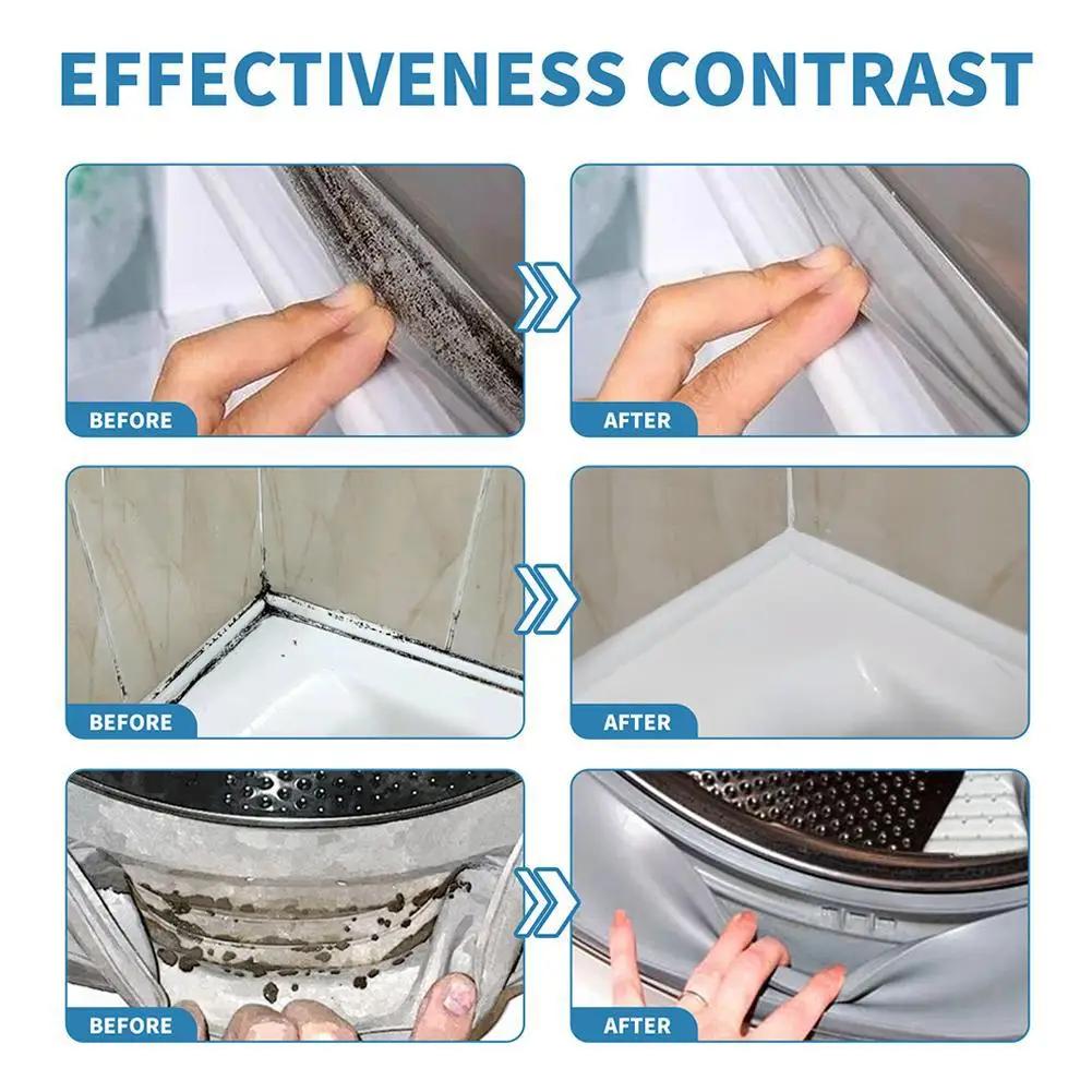 200 مللي مزيل القالب جل منظف الغسالات إزالة البقع المنظفات المنزلية النشطة سعة كبيرة مزيل الرائحة التنظيف #4