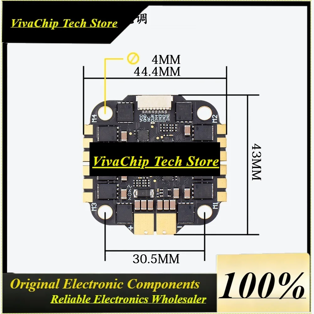 VivaJHEMCU FPV Drone F7 Flight Stack F722 Controller Bluejay 8Bit 60A 4in1 ESC
