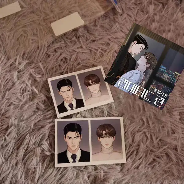 

Новое поступление, 3 шт./комплект, корейские двойные комиксы для мужчин, ограниченная версия/리런 런 2 дюйма, 1 дюйм, фото Yeon-oh ID, бесплатная доставка