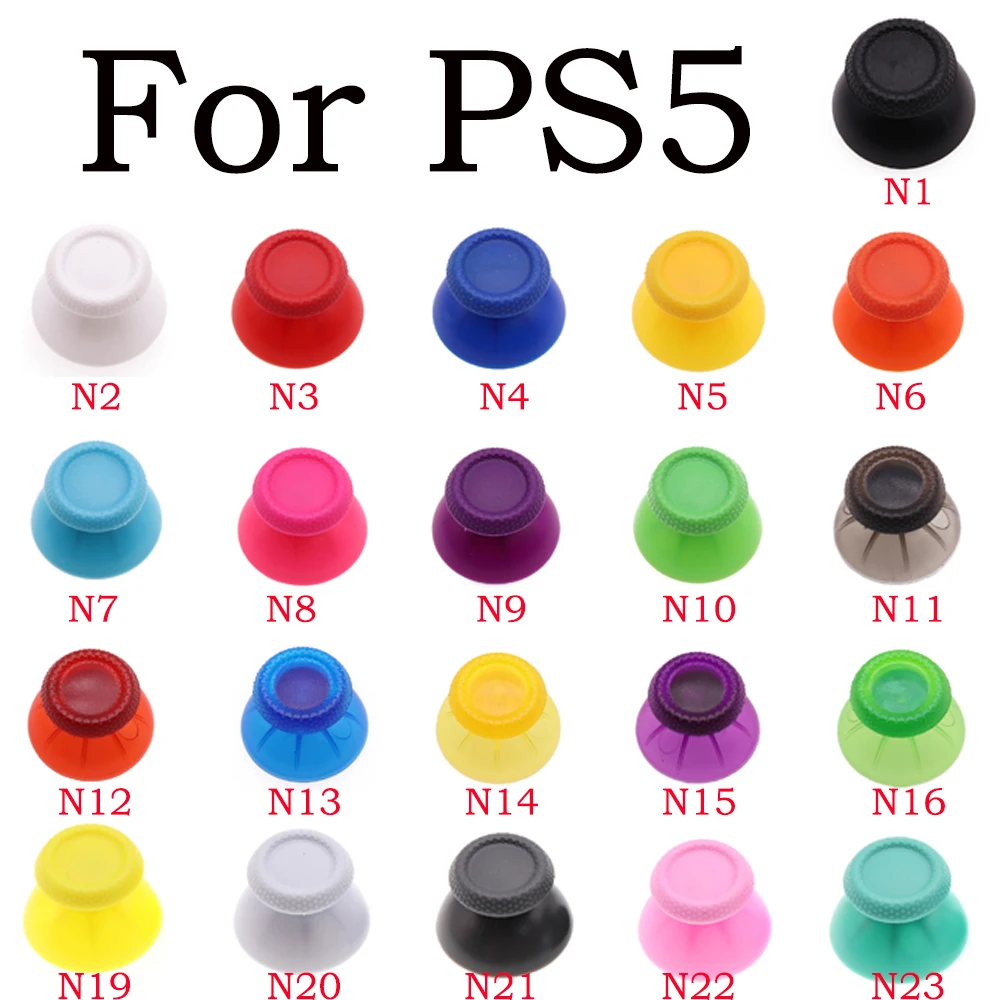 1pcs For PS5 Analog Cover 3D Thumb Sticks Joystick Thumbstick Mushroom Cap For PS5 Controller Replacement