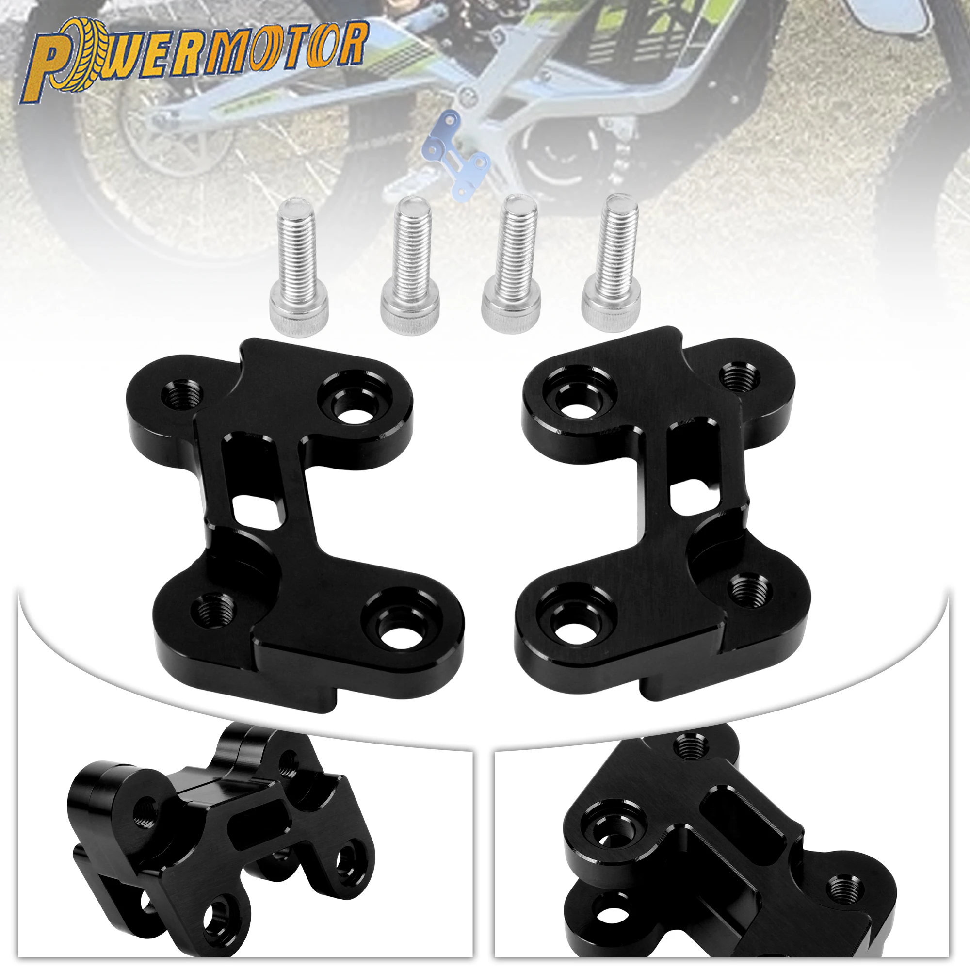

Еlectric Motorcycle Foot Pegs Fixing Bracket Rests Pedal Mount Support Bracket Parts For Surron Light Bee X S Segway X160 X260