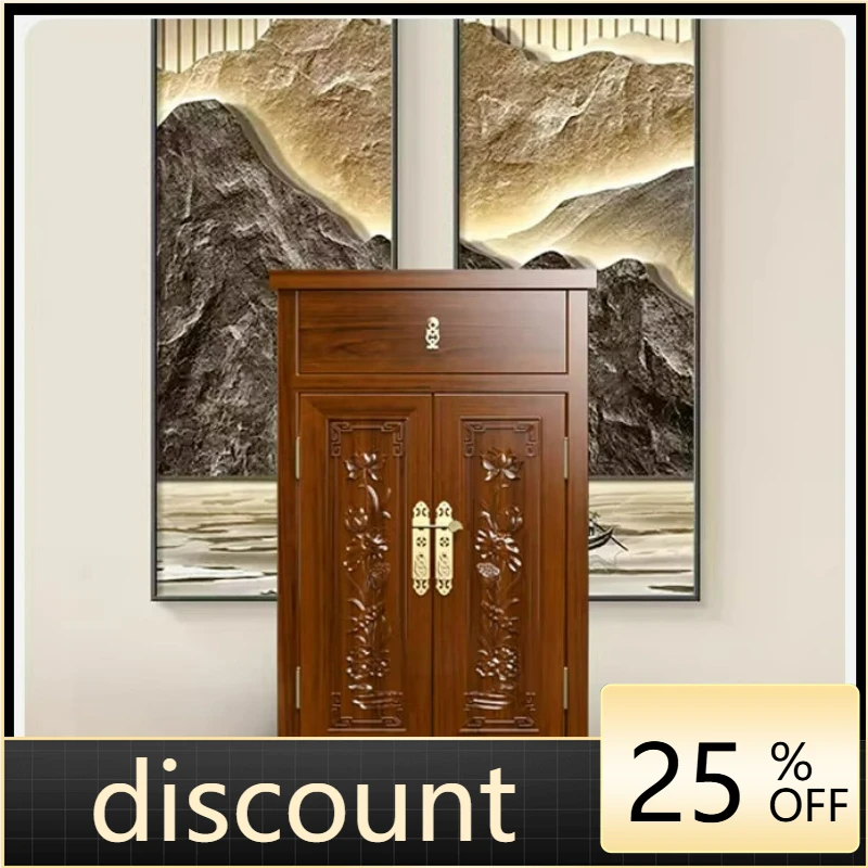 

LTT household opposite door solid wood porch cabinet hidden anti-theft safe office file password cabinet