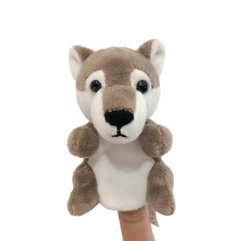 Cartoon Animal Plush Finger Puppet Toys Insect