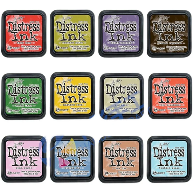 1PCS American original imported ranger Tim Holz distress ink retro old color water-based ink pad