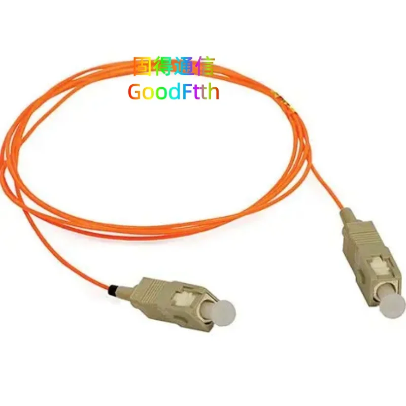 Patch Cord Lead SC to SC Multimode 62.5/125 OM1 0.9mm Simplex Cable 10PCS/Lot GoodFtth