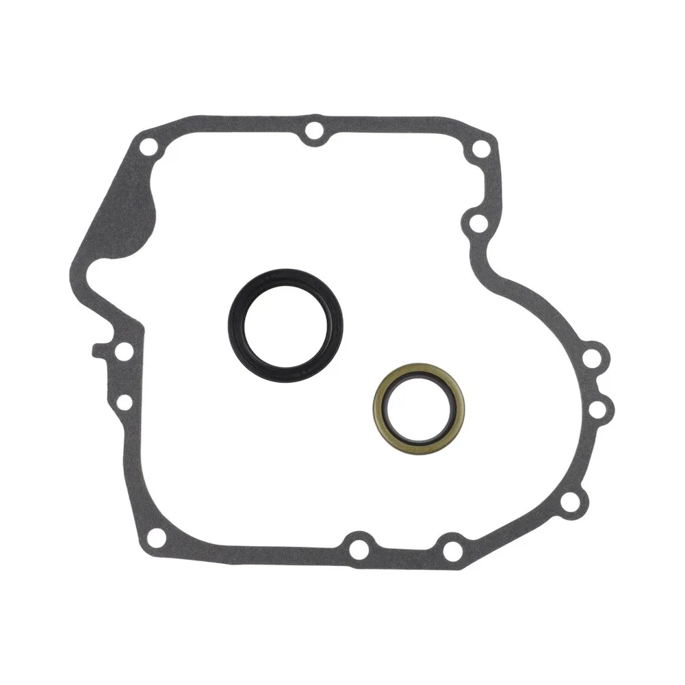 Two Oil Seals and One Crankcase Gasket Set for Lawn Mower Engines Requiring For 697110 or 795387 Compatibility