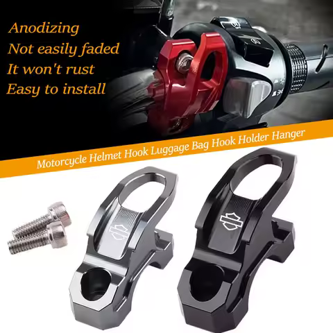 Motorcycle Helmet Hook Luggage Bag Hook Holder Hanger For Harley Davidson PA1250 Softail Sportster VRSC Touring X48 883 1200