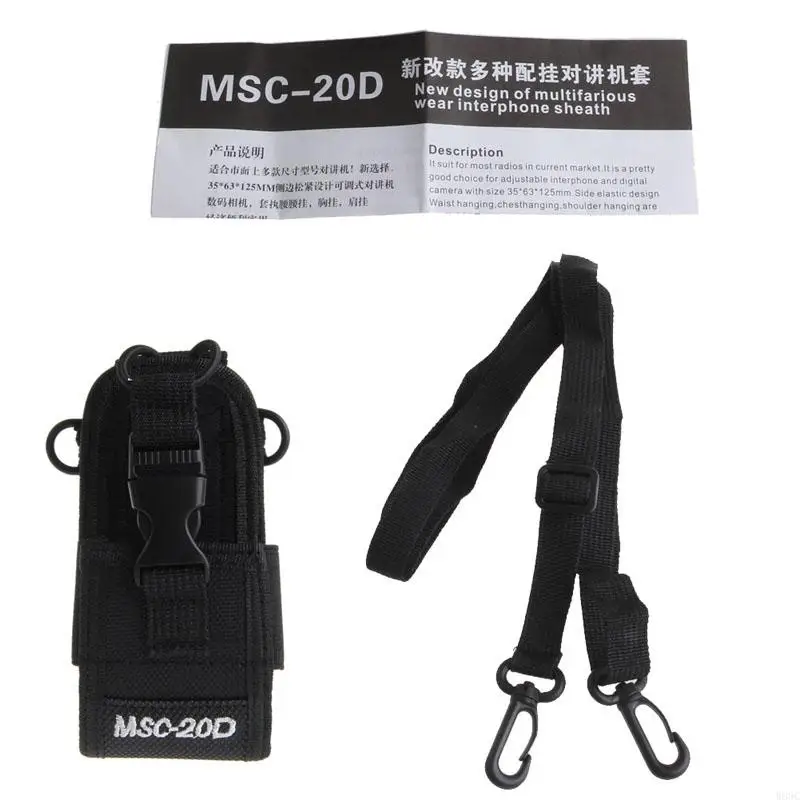 W89C MSC-20D Radio for Case Holder لـ UV3R+Plus Puxing PX-777 PX888 K