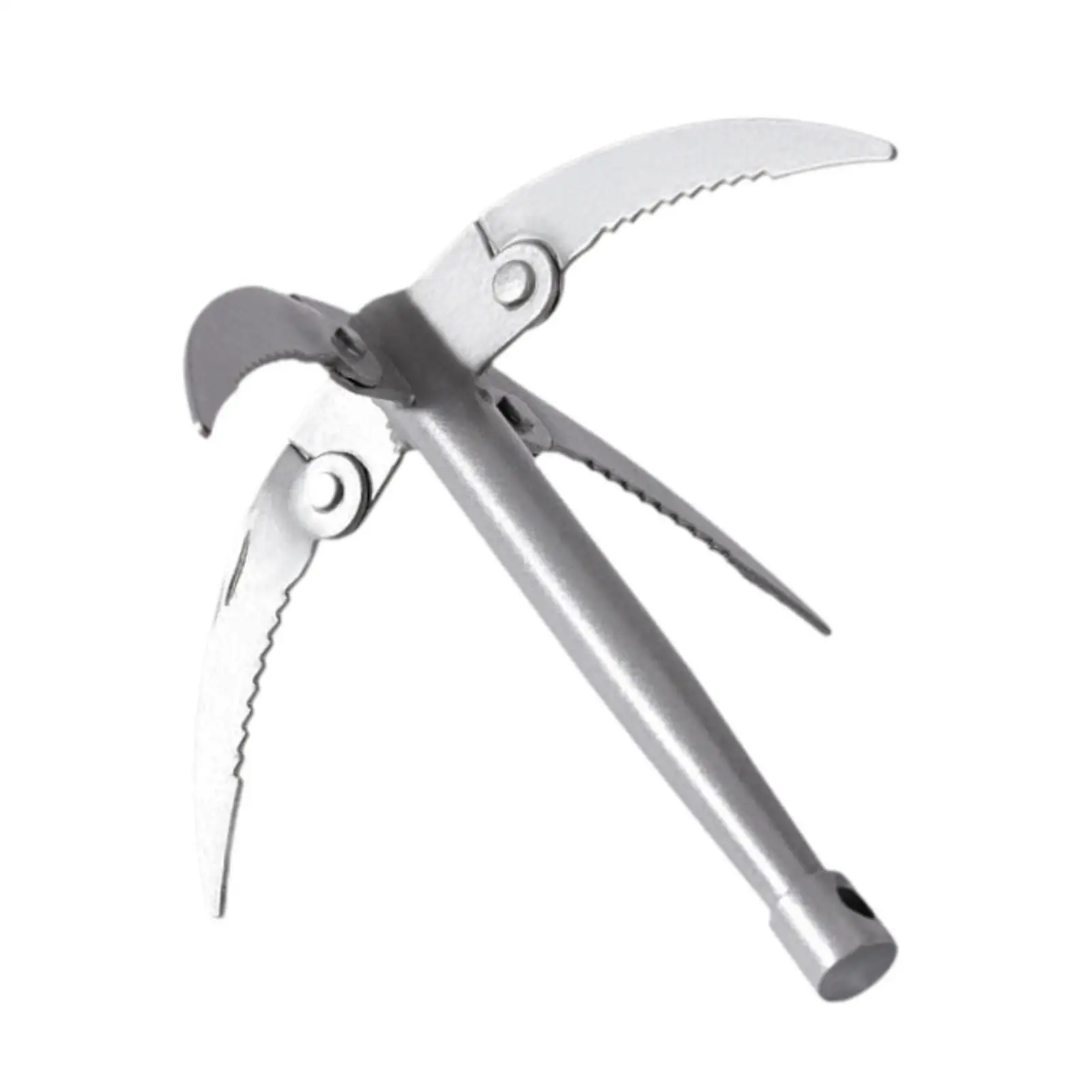 Aquatic Weed Knife Folding Compact Easy to Use with 15M Rope Multifunctional Sturdy Garden Knife for Pool Beach Lakes Cutting