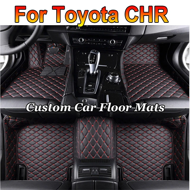 

Для Toyota CHR C-HR 2022 2021 2020 2019 2018 2017 2016 автомобильные коврики, коврики, внутреннее украшение автомобиля, защитные чехлы на заказ