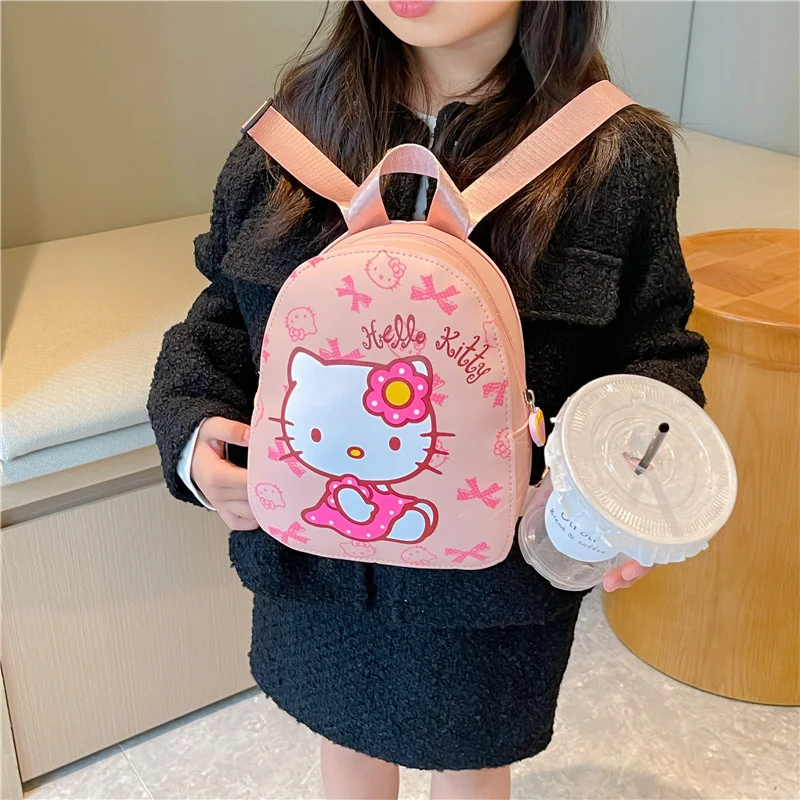 

Детский рюкзак Sanrio, Hello Kitty Kuromi, школьные сумки для девочек со Снупи, детская школьная сумка с мультяшным рисунком, канцелярские подарки