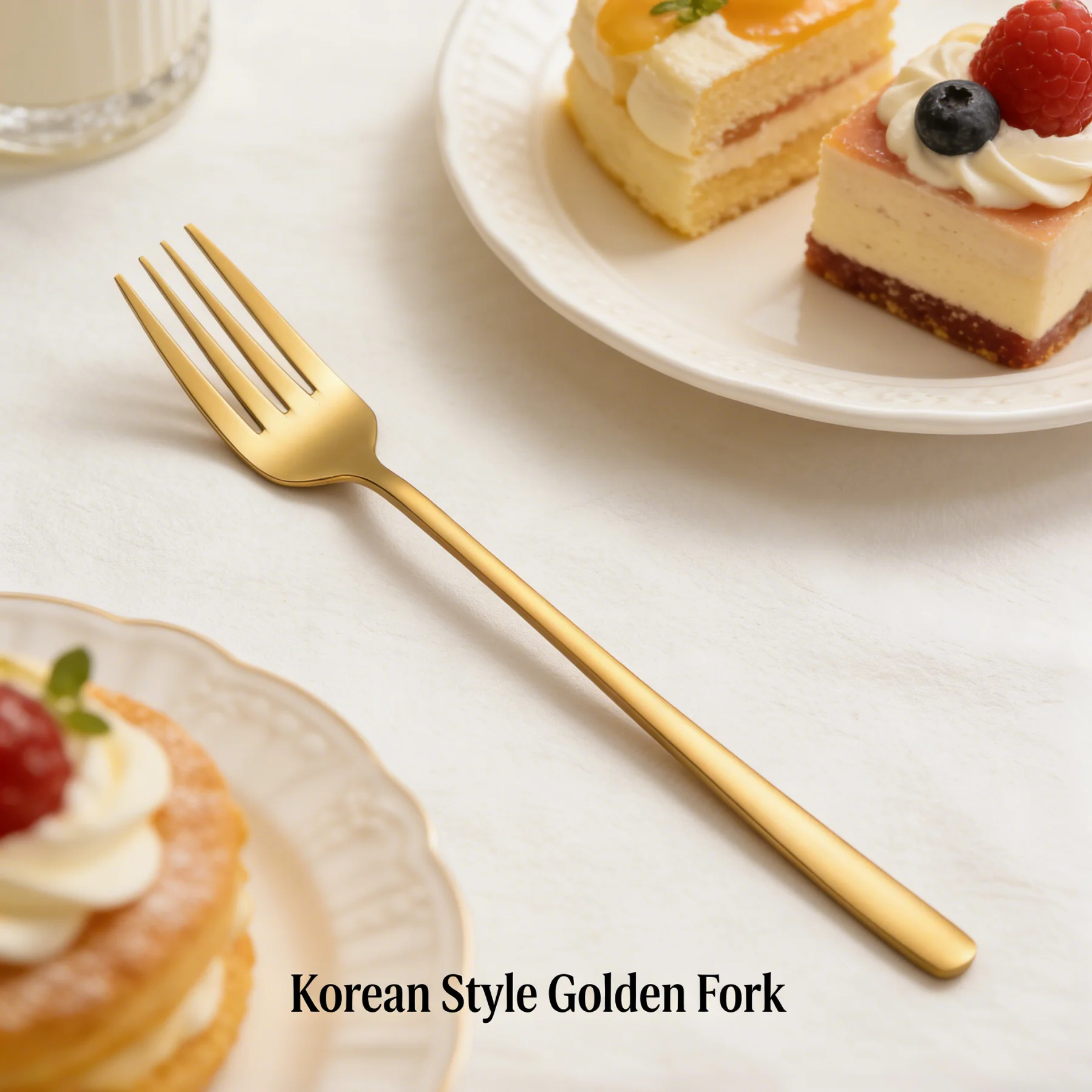 Elegant Silverware, Dinner Fork, Forks Premium Food Grade Stainless Steel Forks for Home Kitchen Party Restaurant,DishwasherSafe