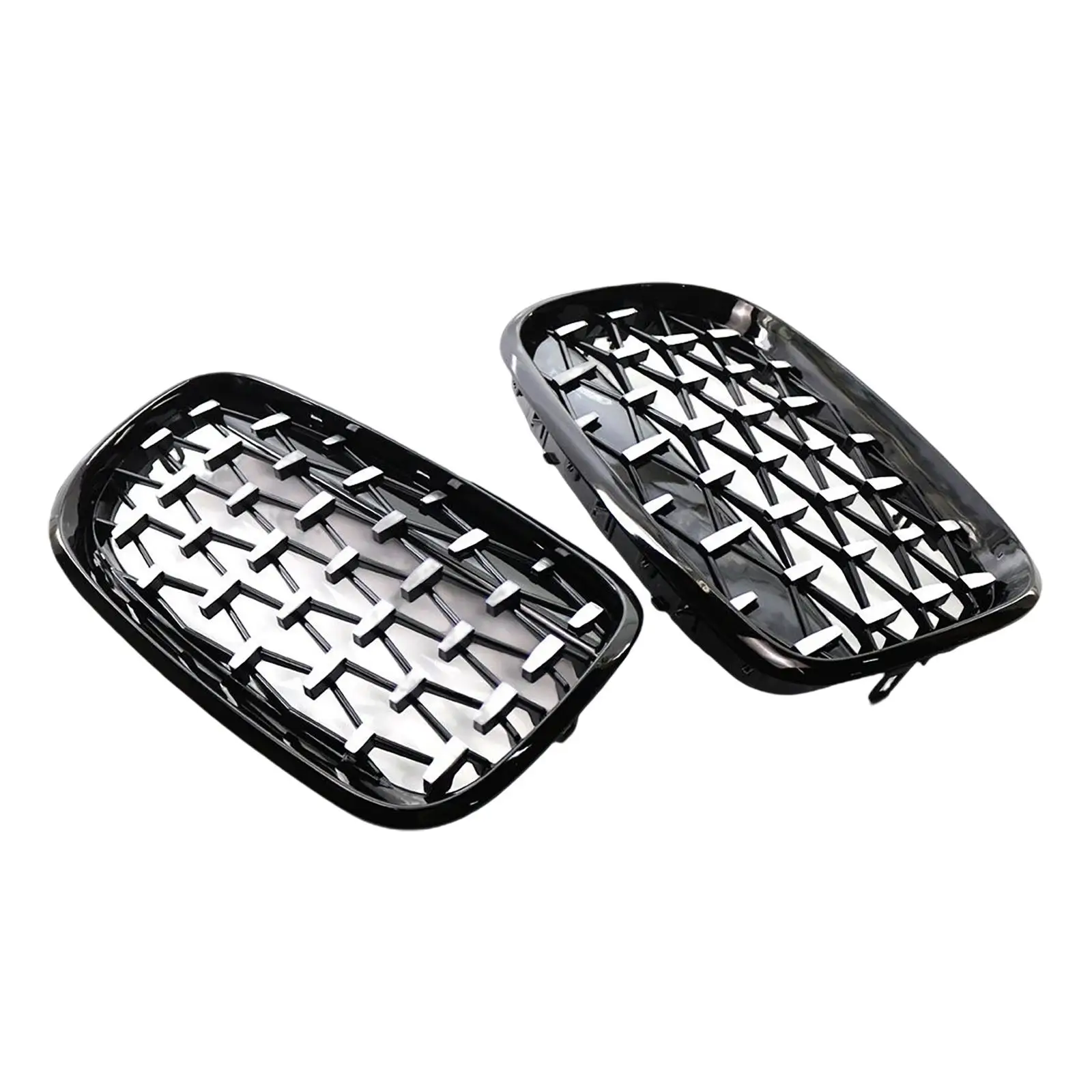 Front Kidney Grill Direct Replaces Diamond Star Shaped Fit for BMW x5 E70 08-13